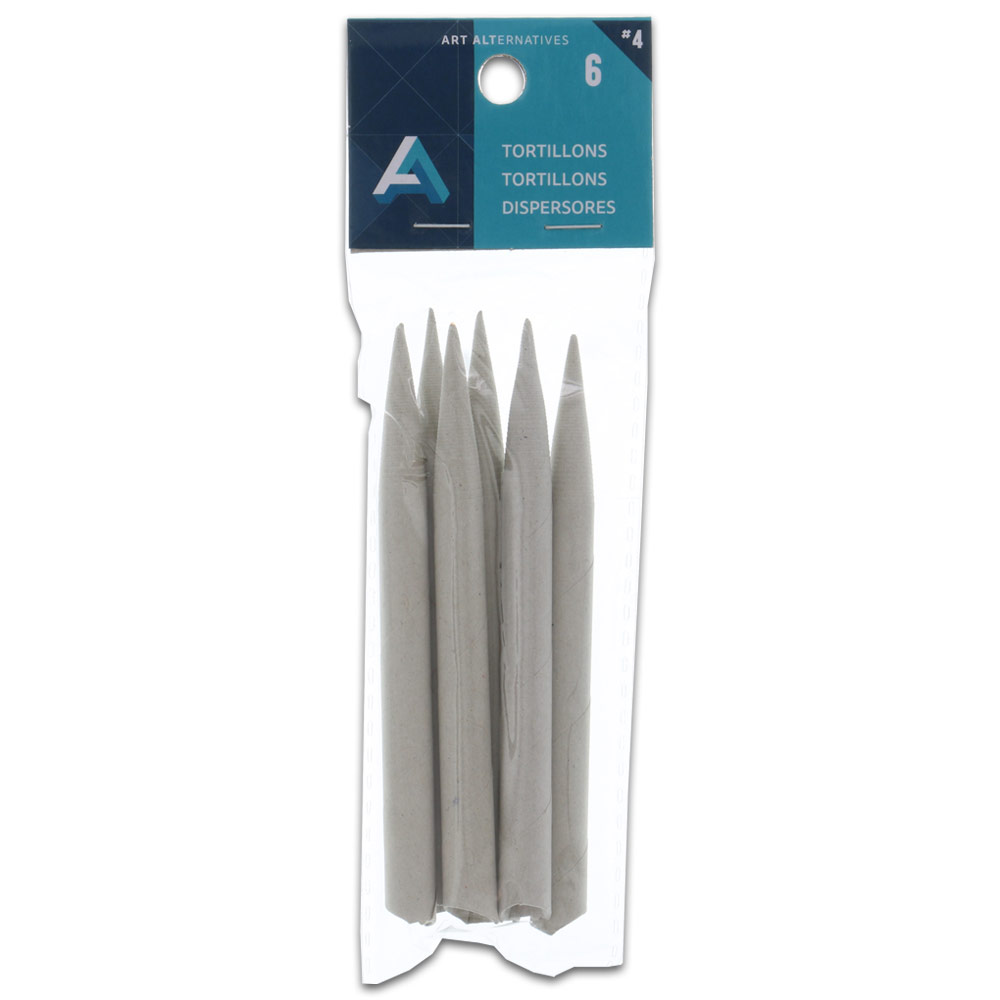 Art Alternatives Tortillons 6 Pack 5/16" Large
