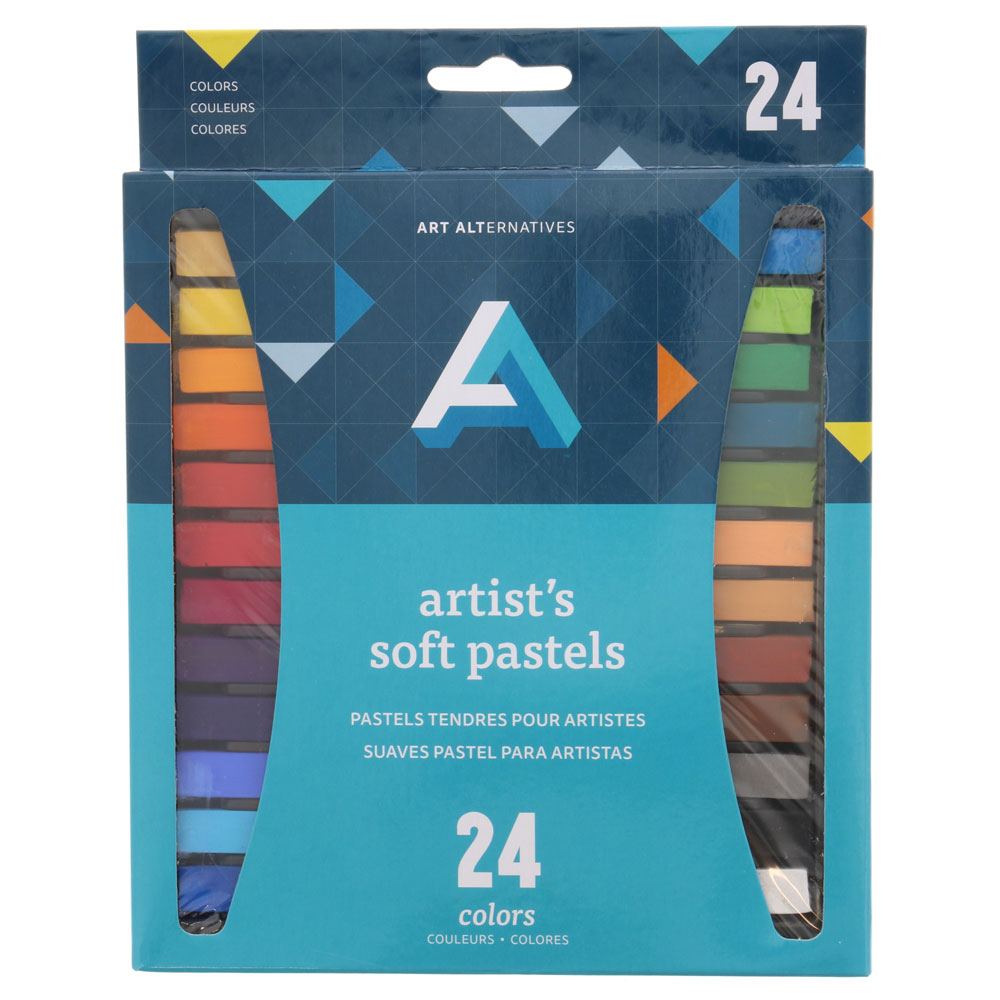 Art Alternatives Artist's Soft Pastels 24 Set