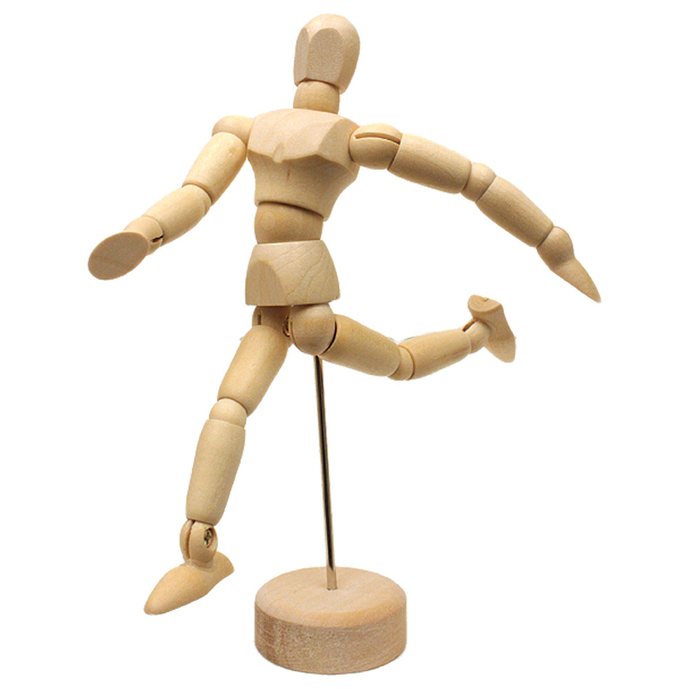 Art Alternatives Artist's Wood Manikin 4.5"