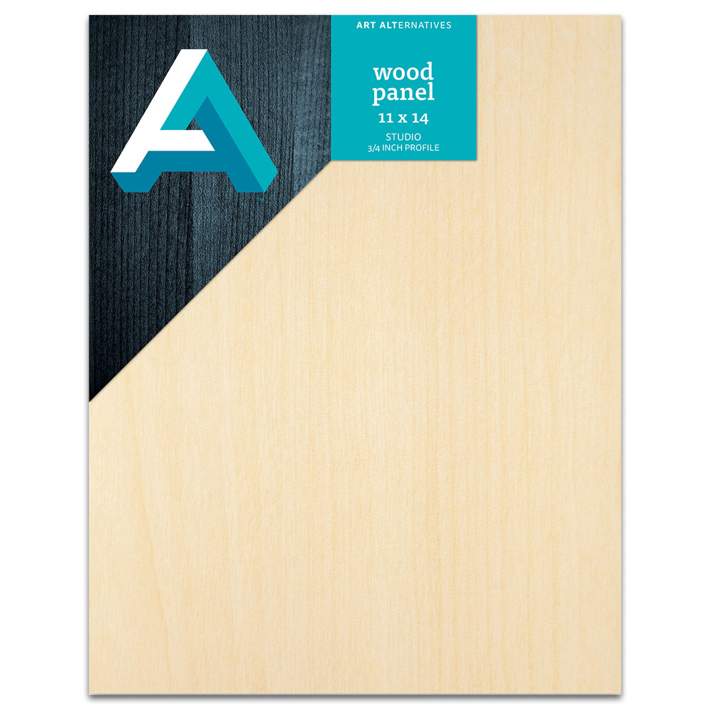 Art Alternatives Cradled Wood Panel 3/4" Studio 11"x14"