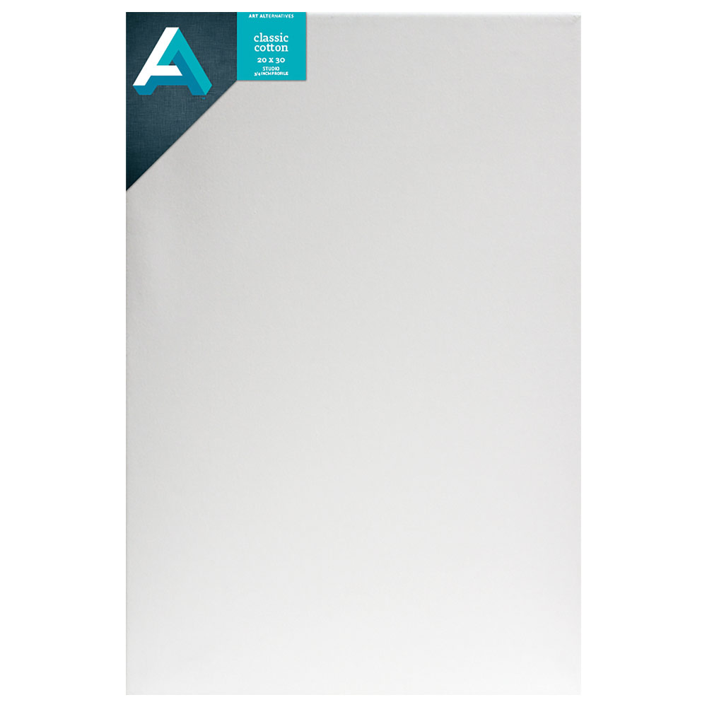 Art Alternatives Classic Cotton Studio Canvas 3/4" Trad. 20"x30"