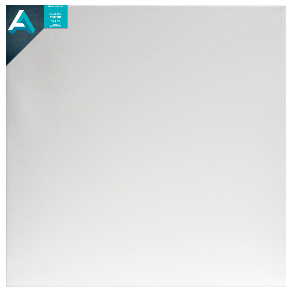 Art Alternatives Classic Cotton Studio Canvas 3/4" Trad. 36"x36"