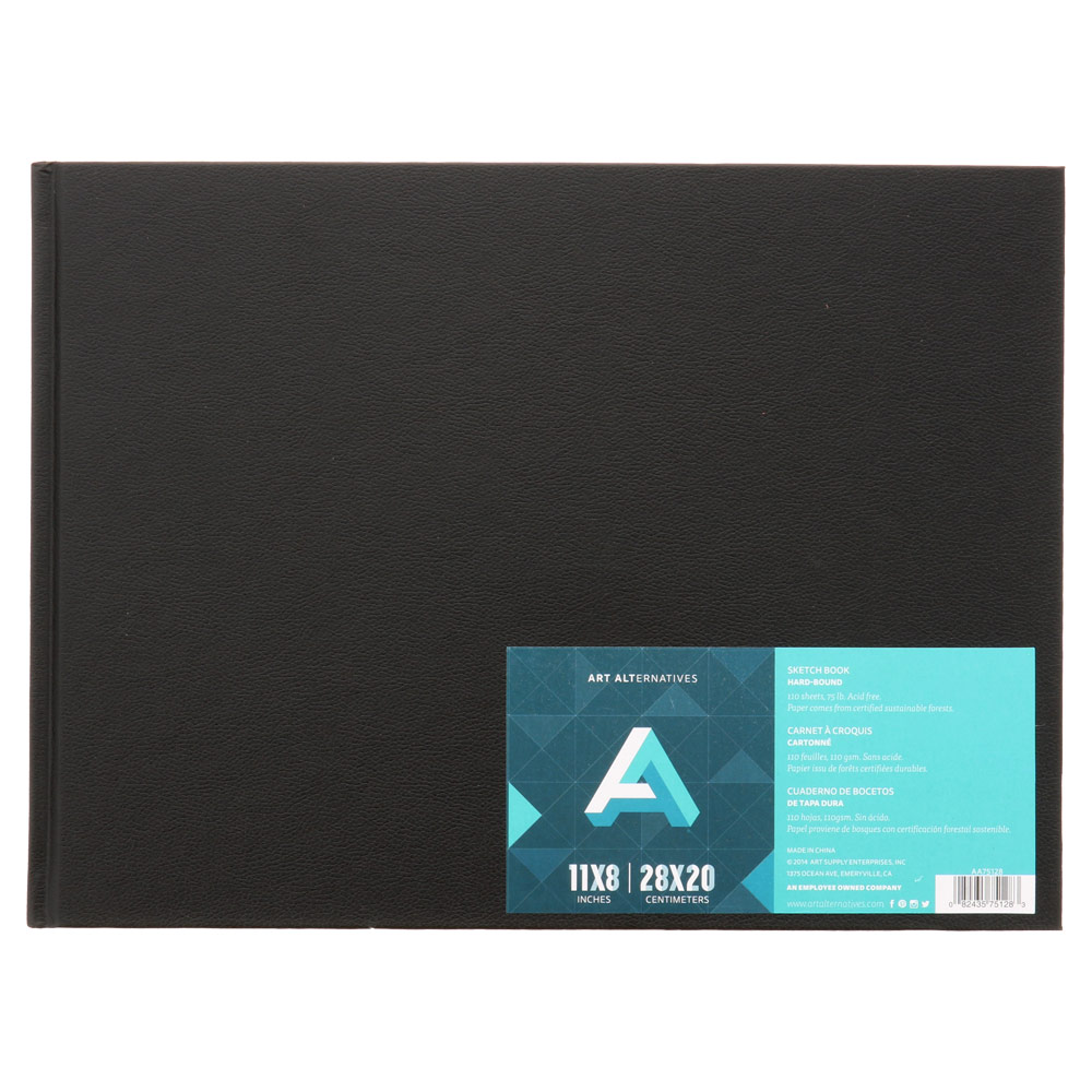 Art Alternatives Hardbound Sketchbook 110 Sheets 11"x8"
