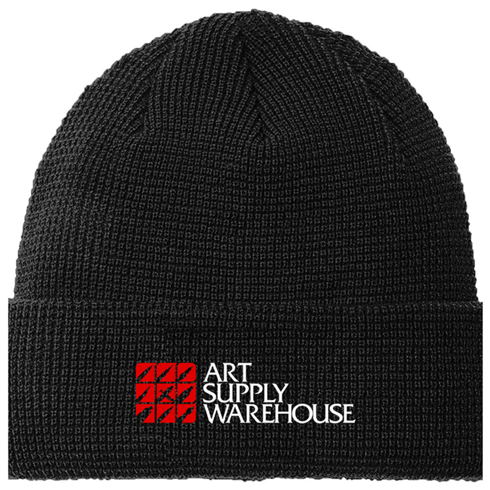 Art Supply Warehouse Thermal Beanie w/Cuff Deep Black