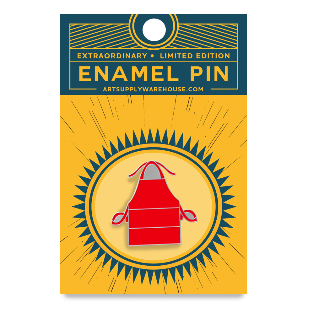 ASW Enamel Pin Series 6 ASW Red Apron