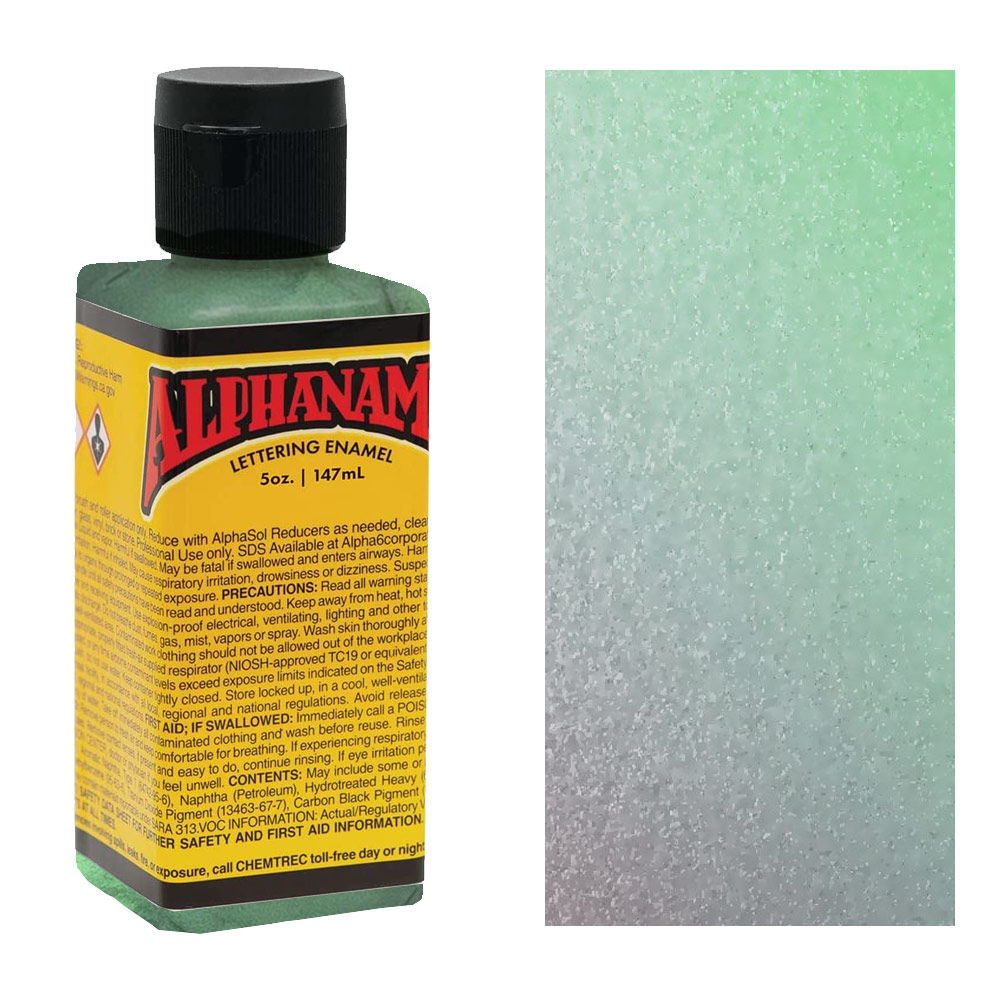 Alpha 6 Corporation AlphaNamel 5oz Opalescent Green