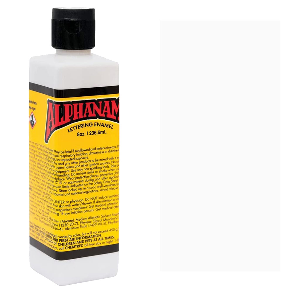 Alpha 6 Corporation AlphaNamel 8oz Alpha White
