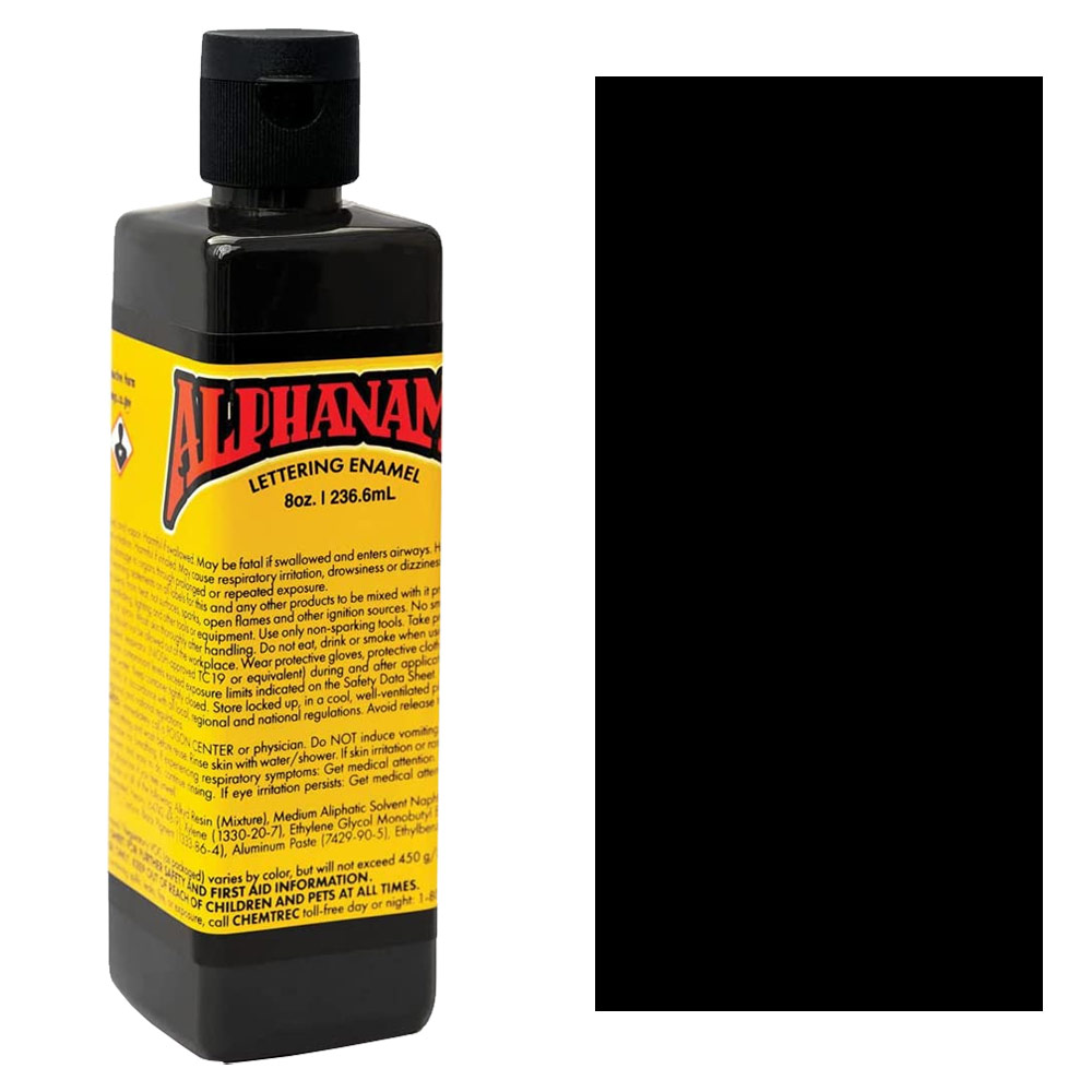 Alpha 6 Corporation AlphaNamel 8oz McKeag's Black