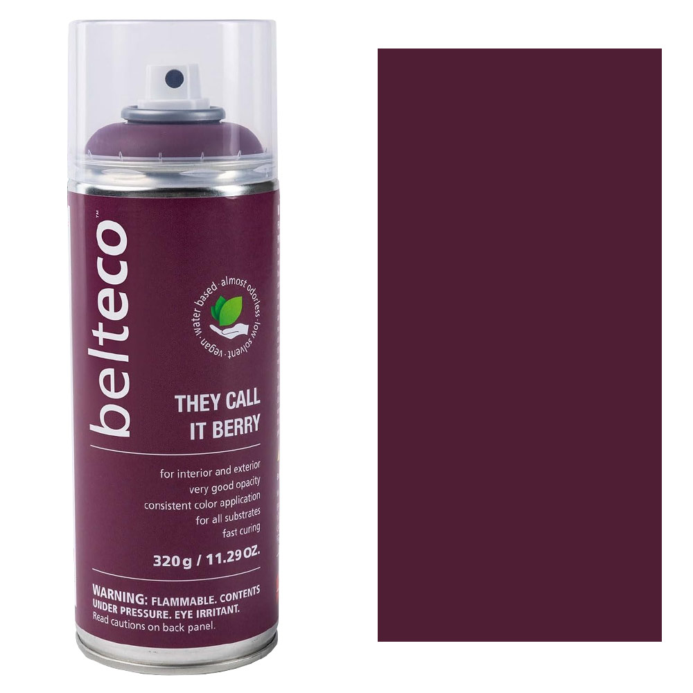 Belteco Water-Based Spray Paint 11.29oz Matte They Call It Berry