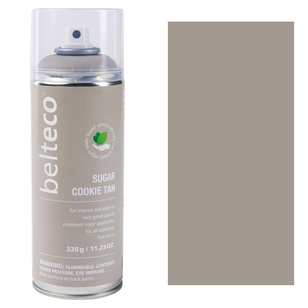 Belteco Water-Based Spray Paint 11.29oz Matte Sugar Cookie Tan