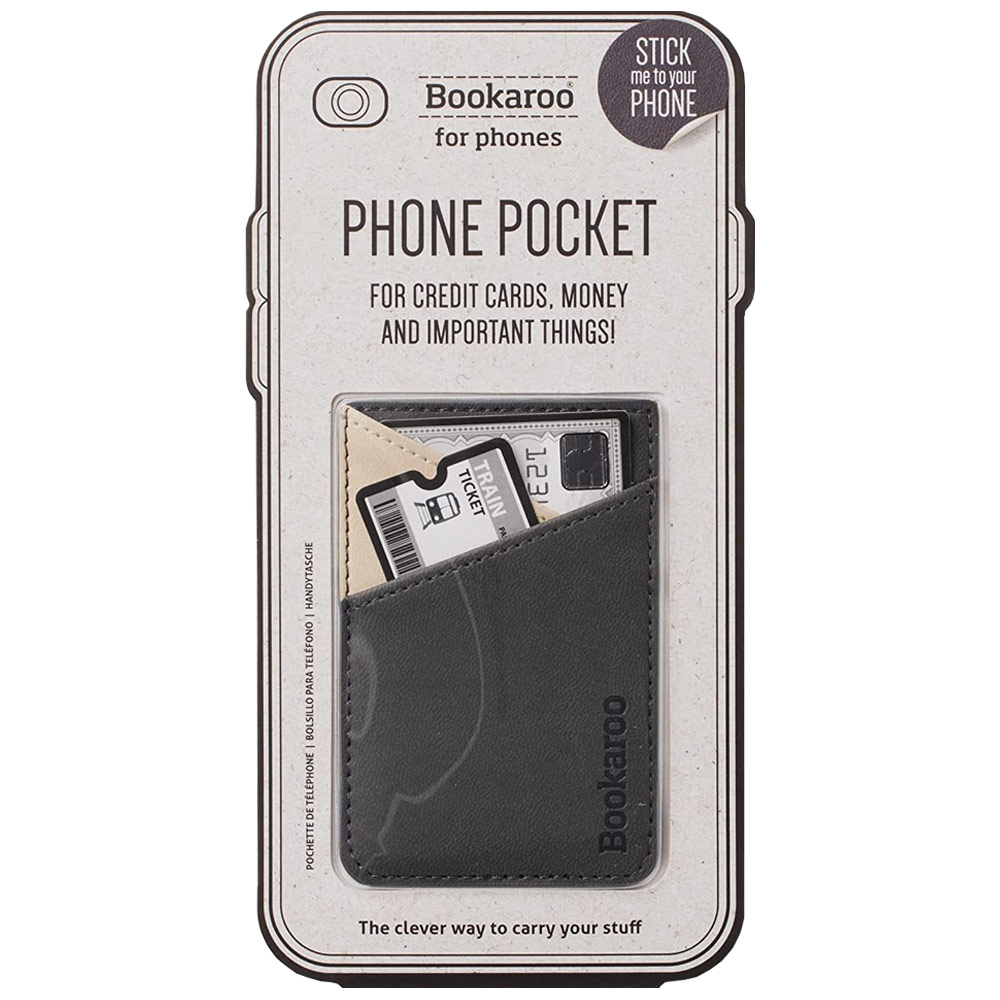 Bookaroo Phone Pocket Charcoal