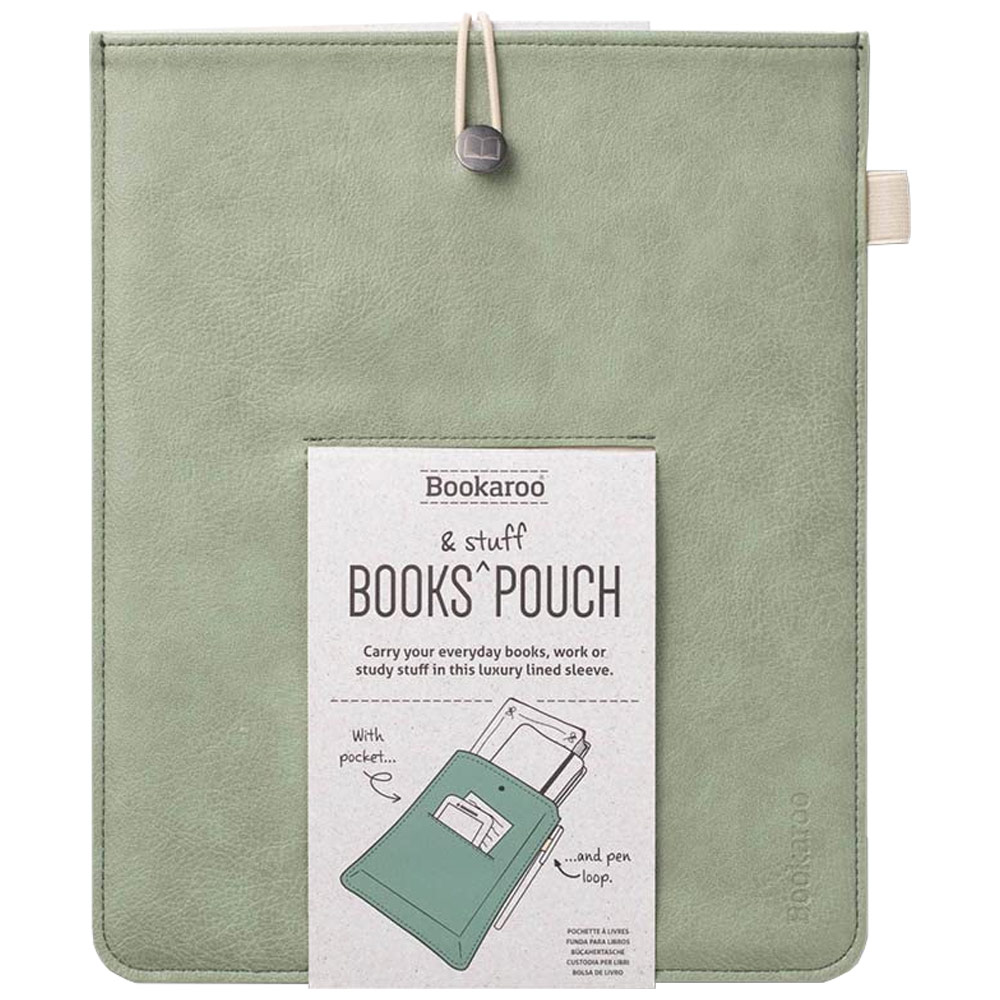 Bookaroo Books & Stuff Pouch Fern