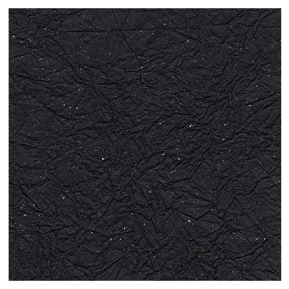 Black Ink Indian Crystallized Mica Paper 22"x30" Black