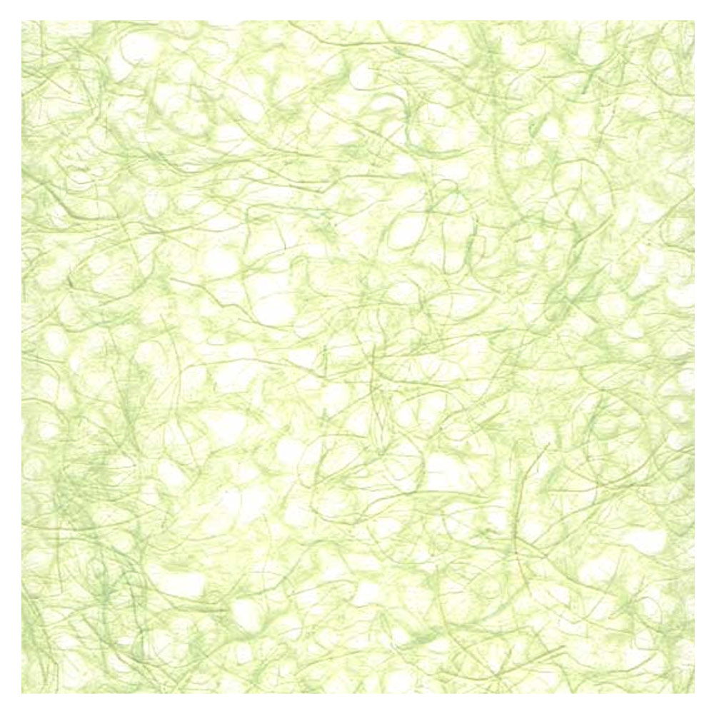 Black Ink Ogura Lace Paper 21"x31" Spring Green