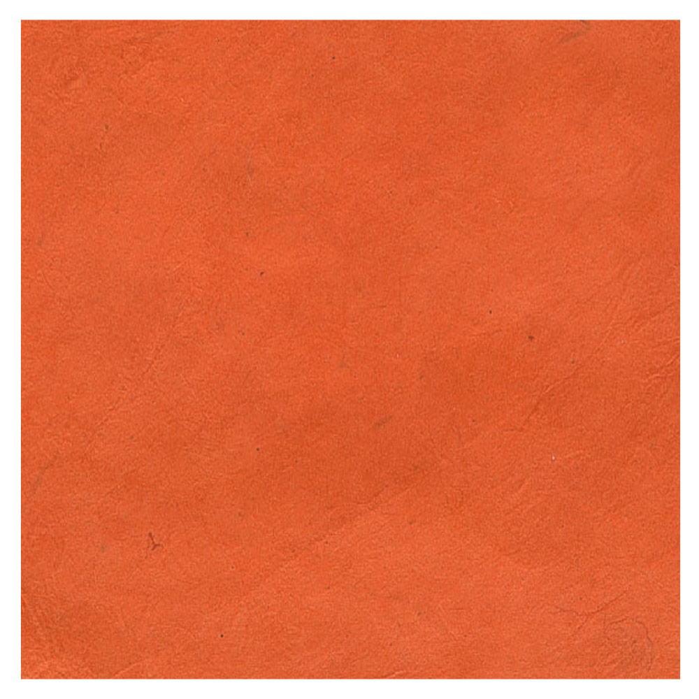 Black Ink Lokta Paper 20"x30" Sunset Orange