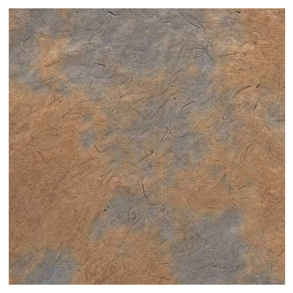 Black Ink Lokta Paper 20"x30" Pinto/Light Blue/Walnut