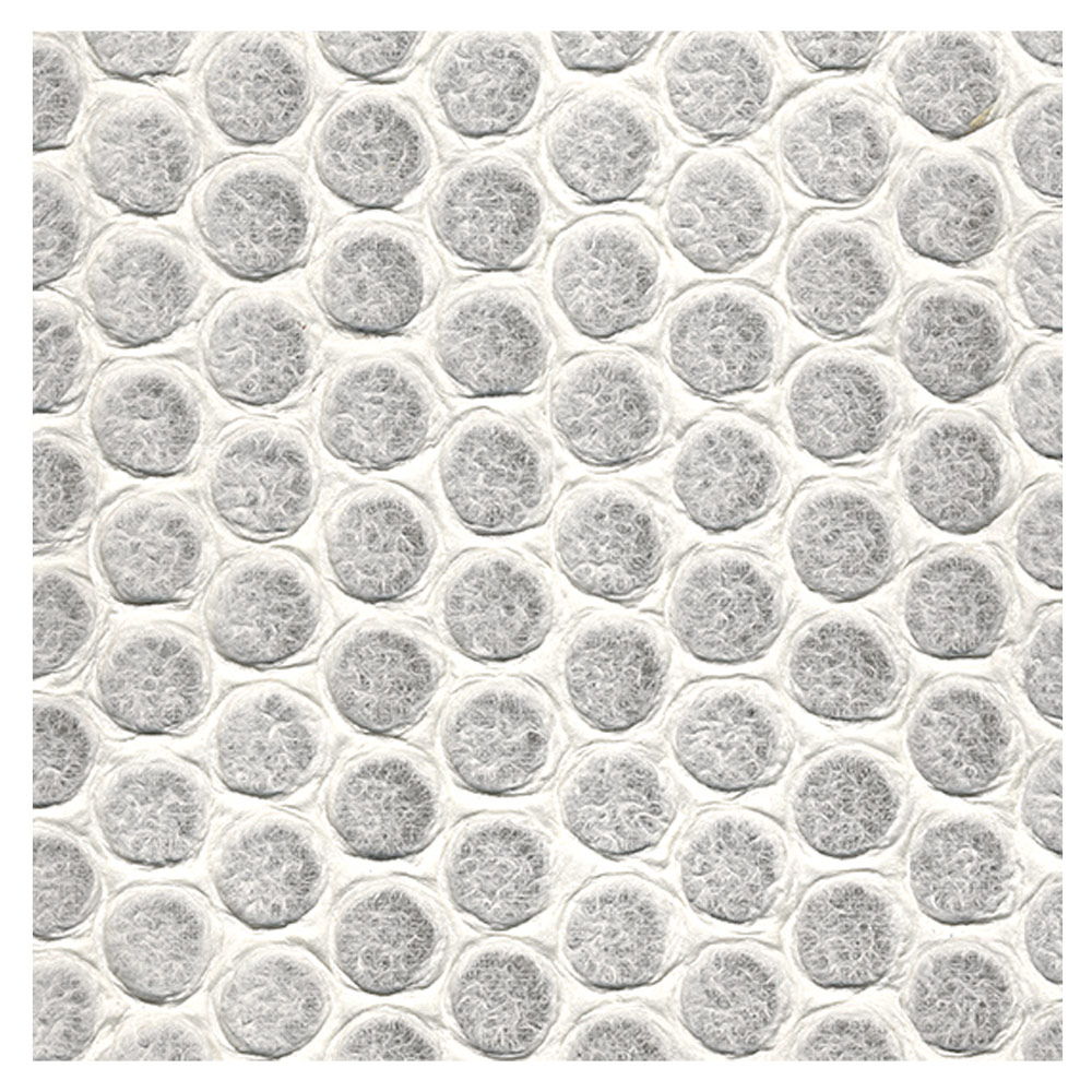 Black Ink Heavy Embossed Honeycomb Circles Paper 21"x31" Natural White