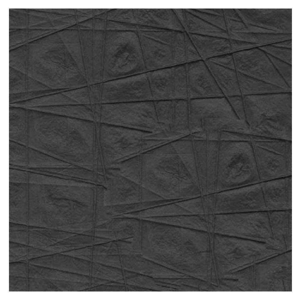 Black Ink Criss Cross Paper 23.5"x34" Black