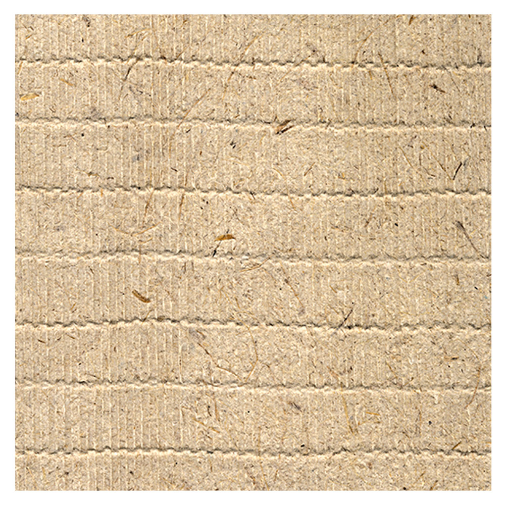 Black Ink Corrugated Mulberry Paper 22"x30" Oatmeal
