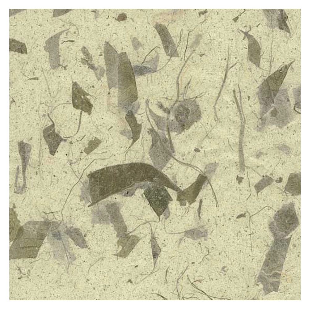 Black Ink Natural Mango Paper 25"x37" Natural Green