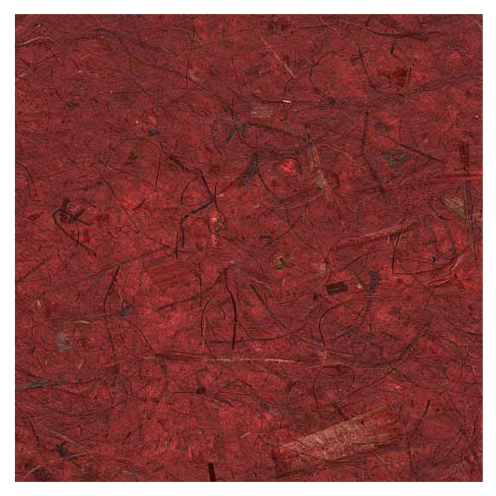 Black Ink Natural Banana Paper 25"x37" Burgundy