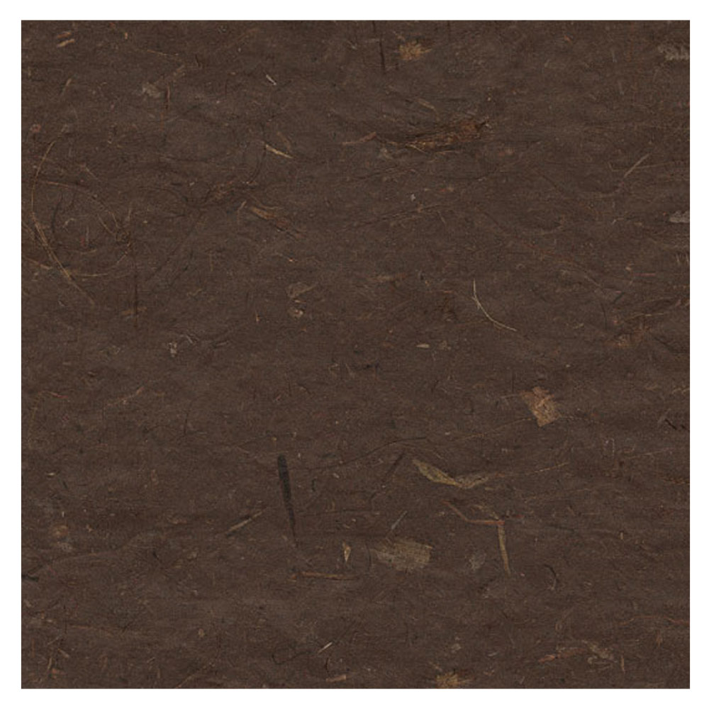 Black Ink Natural Banana Paper 25"x37" Deep Brown