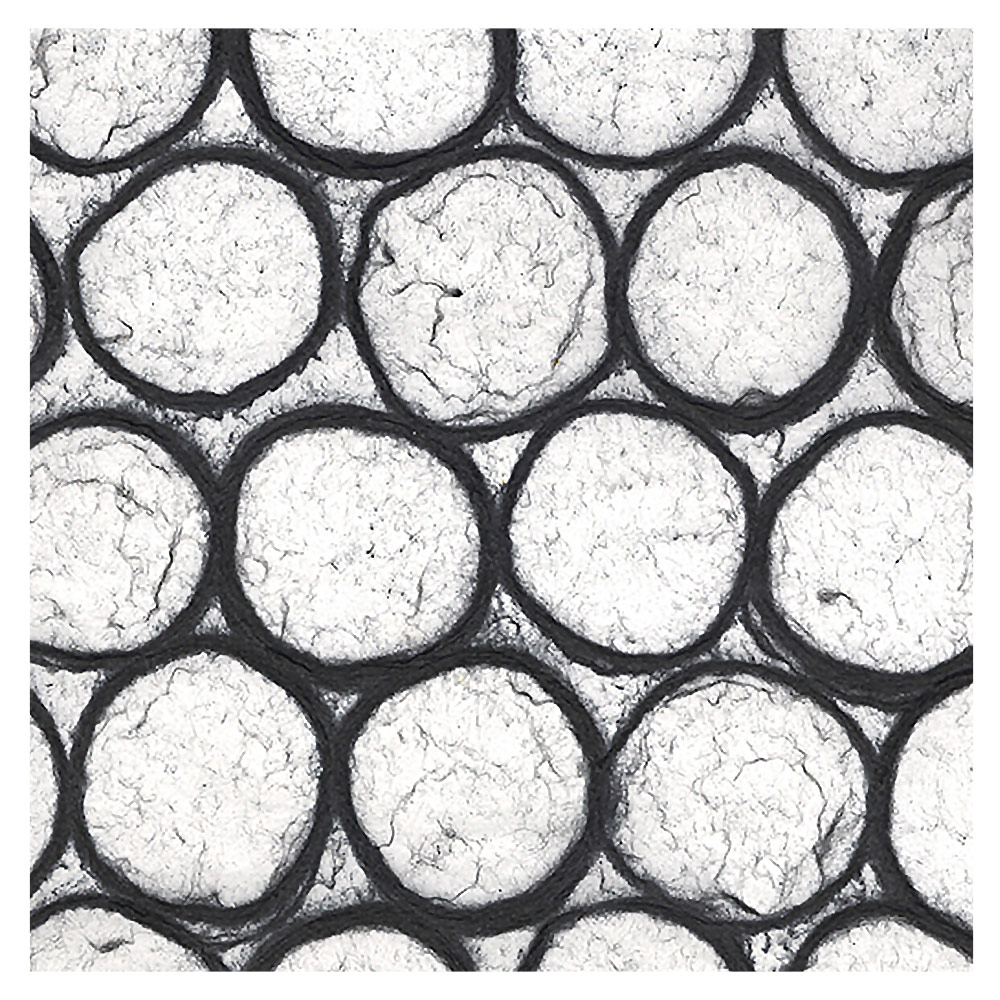 Black Ink Sheer Mulberry Beehive Paper 25"x37" Black