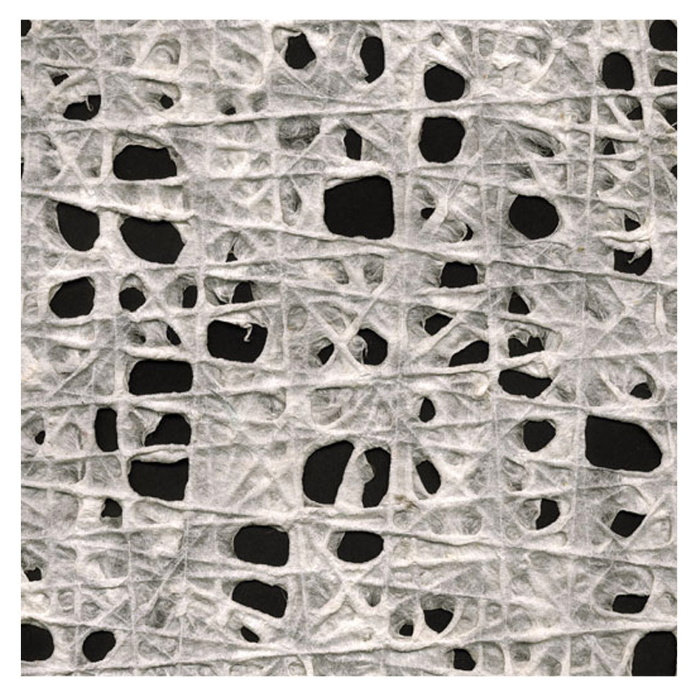 Black Ink Lace Heavyweight Melook Paper 27"x35" Natural White