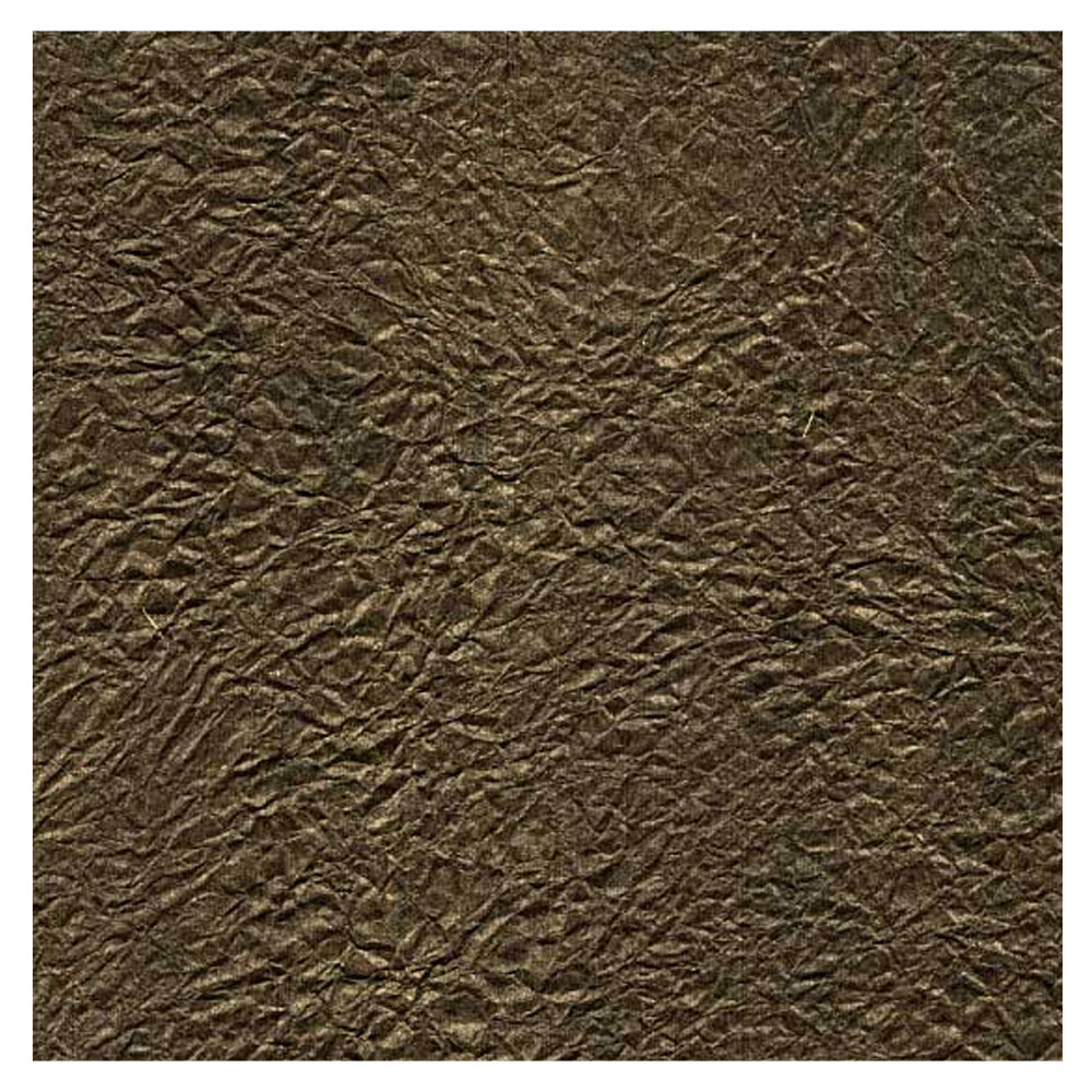 Black Ink Soft Metallic Momigami Paper 21"x30" Bronze