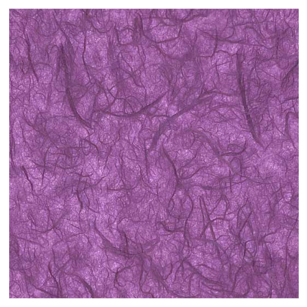 Black Ink Unryu Mulberry Paper 25"x37" Purple