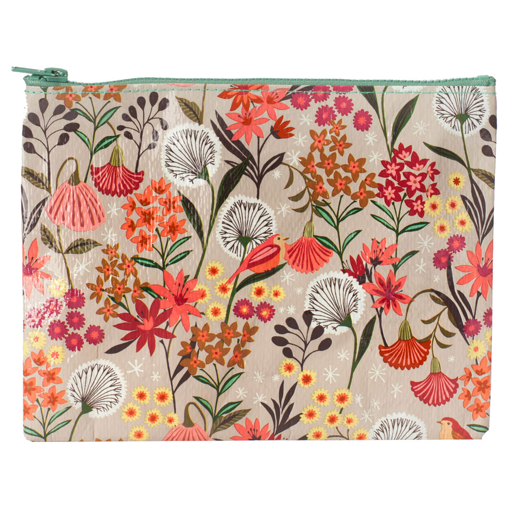 Blue Q Zipper Pouch Dandelion