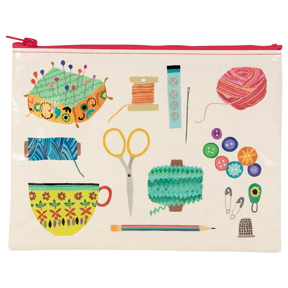 Blue Q Zipper Pouch Sewing Kit