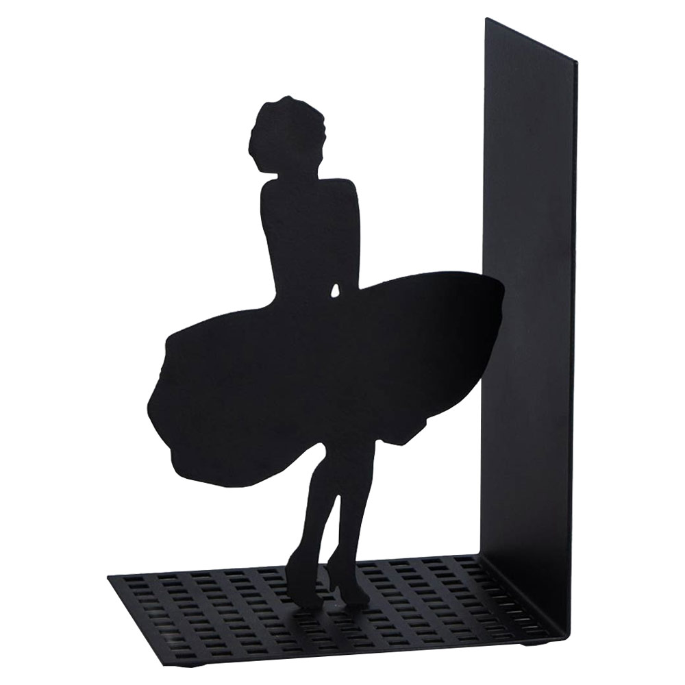 Balvi Bookend Black Metal Marilyn