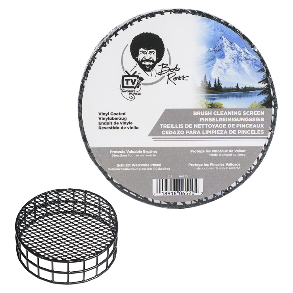 Bob Ross Brush Cleaning Screen