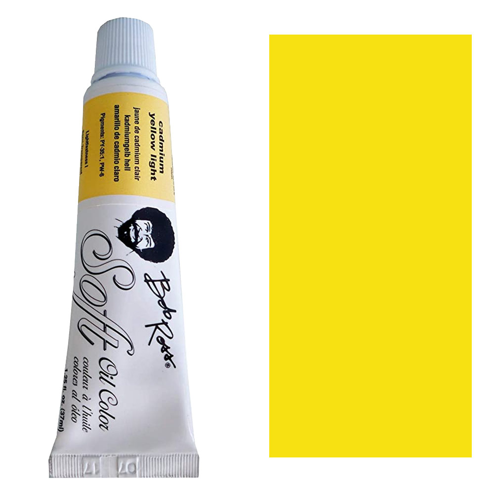 Bob Ross Soft Oil Color 37ml - Cadmium Yellow Light