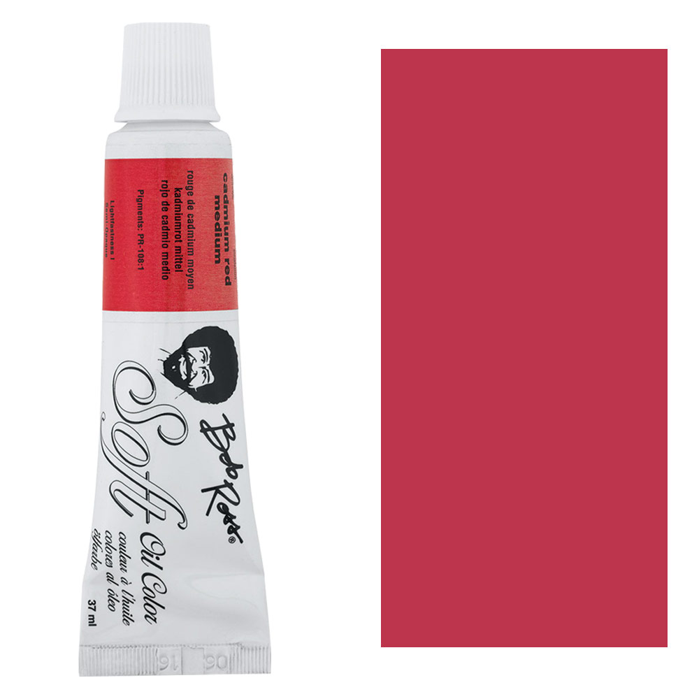 Bob Ross Soft Oil Color 37ml - Cadmium Red Medium