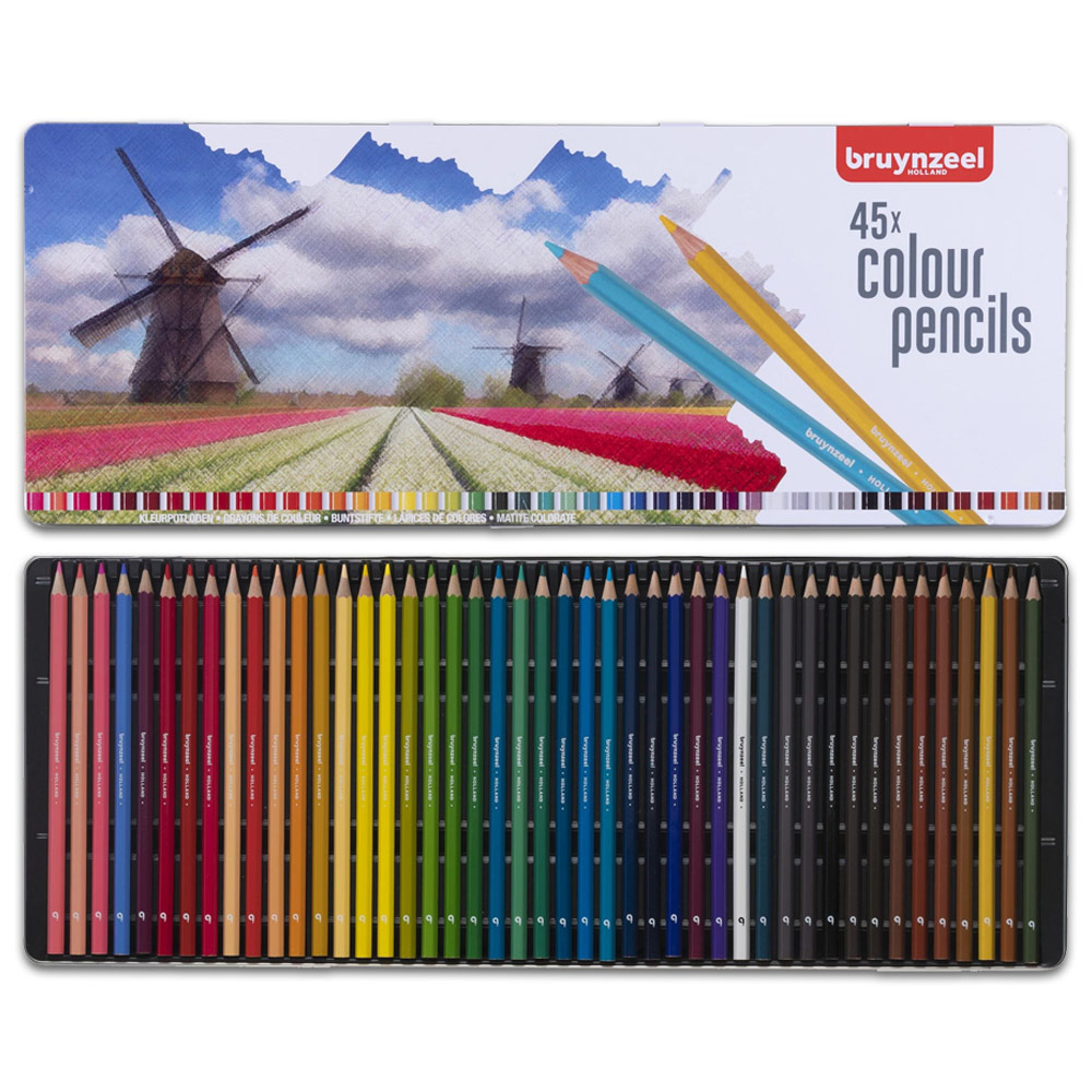 Bruynzeel Colour Pencil 45 Set Holland