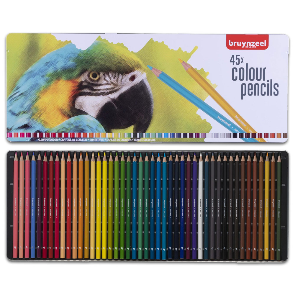 Bruynzeel Colour Pencil 45 Set Parrot