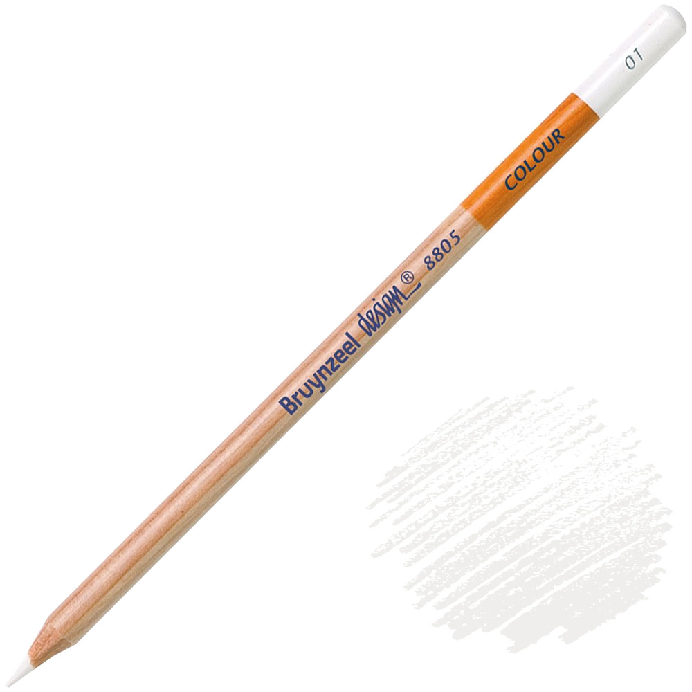 Bruynzeel Design Colour Pencil White 01