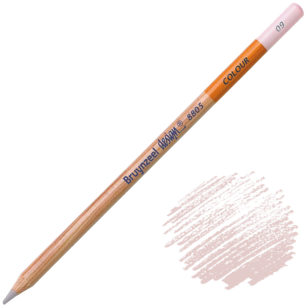 Bruynzeel Design Colour Pencil Brown Pink 09