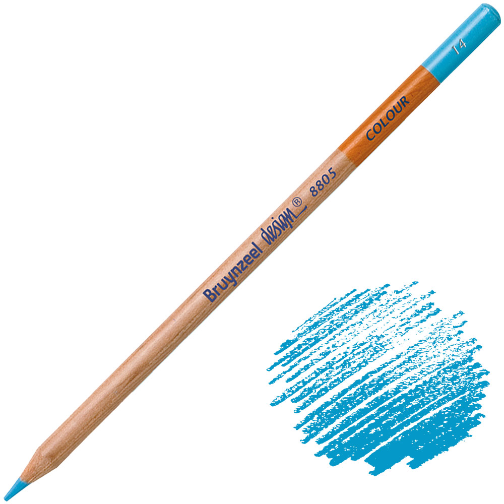 Bruynzeel Design Colour Pencil Symyrna Blue 14