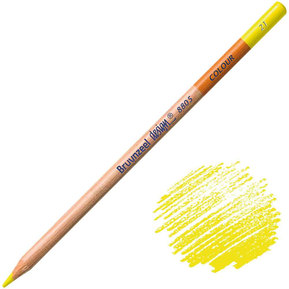 Bruynzeel Design Colour Pencil Light Lemon Yellow 21