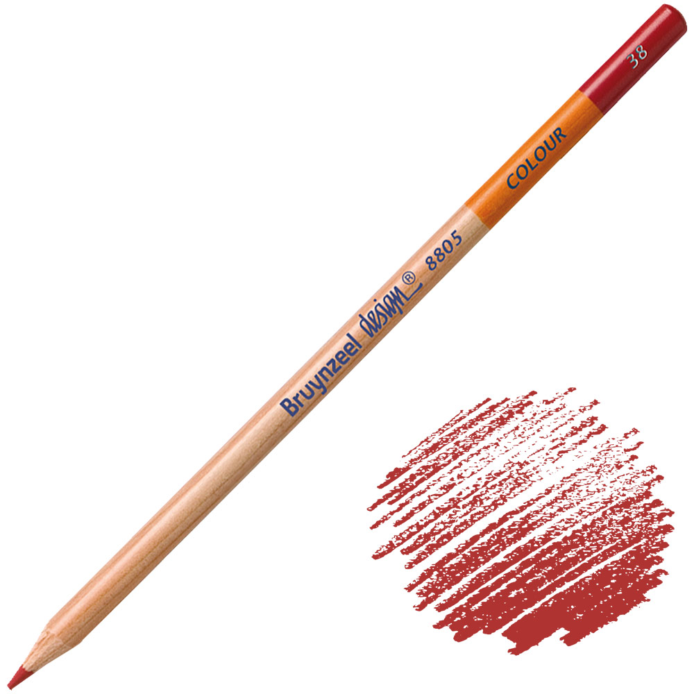Bruynzeel Design Colour Pencil Carmine 38