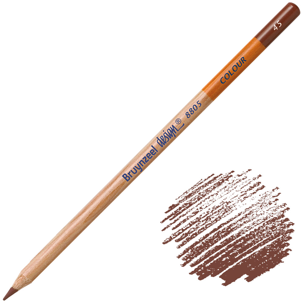 Bruynzeel Design Colour Pencil Havana Brown 45