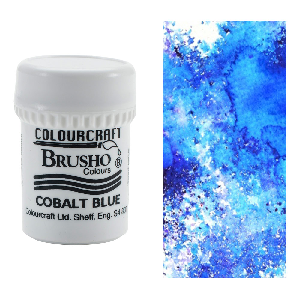 Colourcraft Brusho Crystal Colour 15g Cobalt Blue