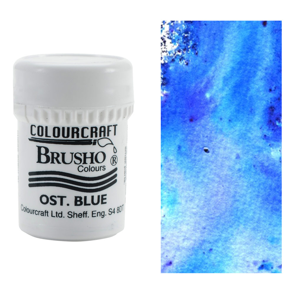 Brusho Crystal Colour Ost. Blue