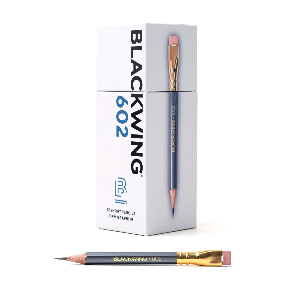 Blackwing 602 Short Pencil 12 Set