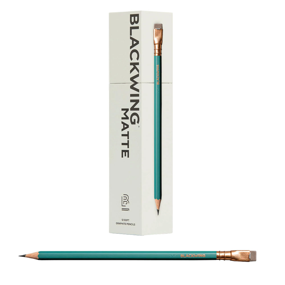 Blackwing Pencil 12 Set Matte Green