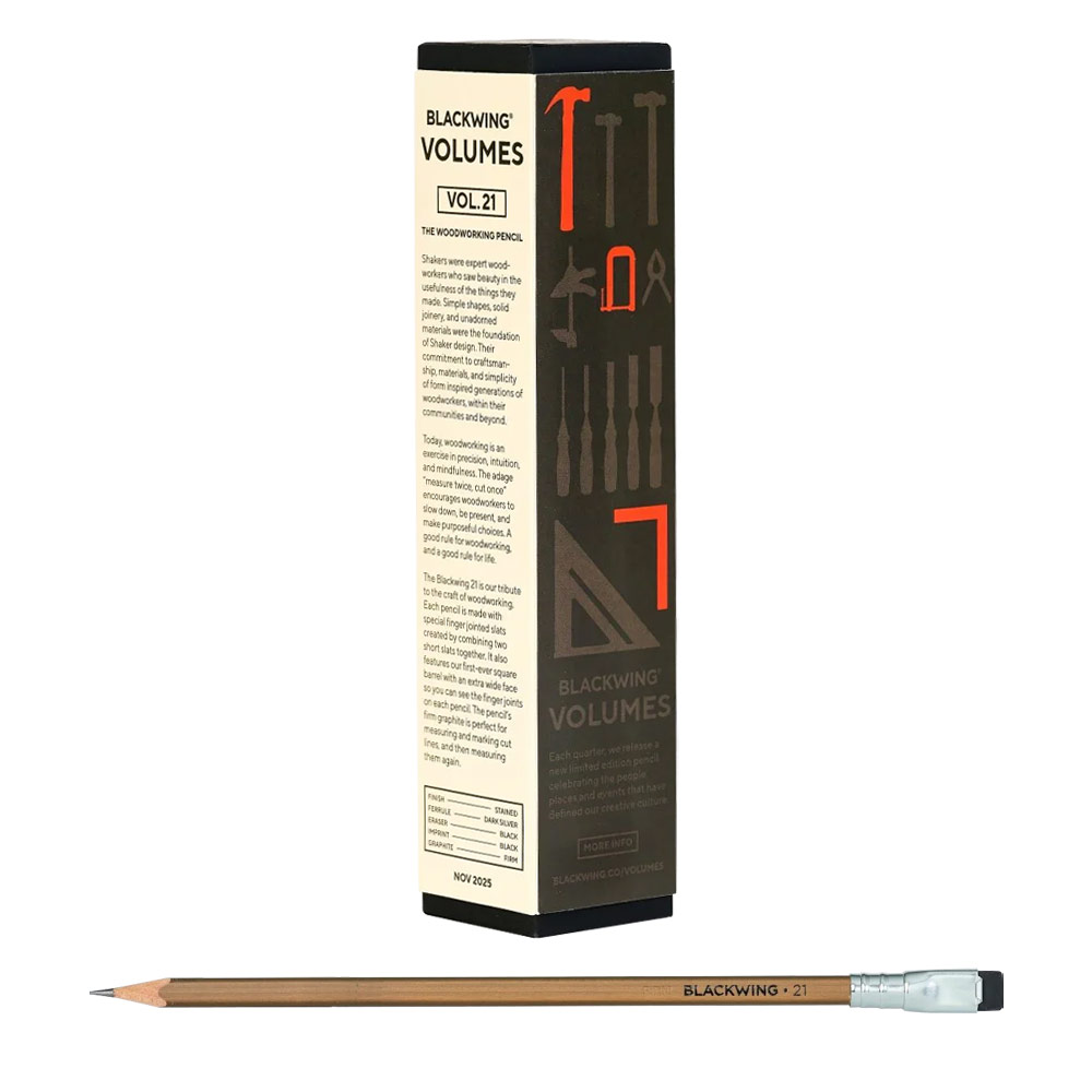 BLACKWING 12pk VOL 21 WOODWORK