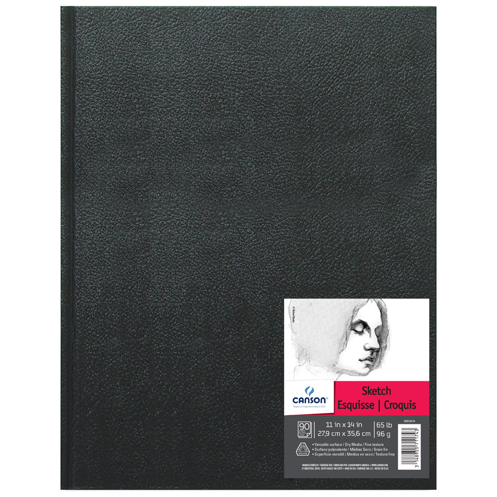 Canson Artist Series Sketch Art Book 90 Sheets 11"x14"